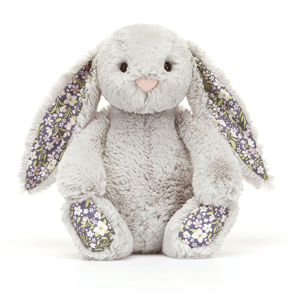 Plyšový zajíček – Blossom Silver Bunny Bloom (31 cm)