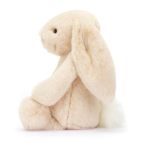 Plyšový králíček LUX – Krémový 31 cm