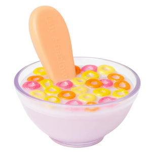 Magická miska Tiny Tummies se lžičkou pro krmení panenek Tiny Harlow – snídaňové cereálie