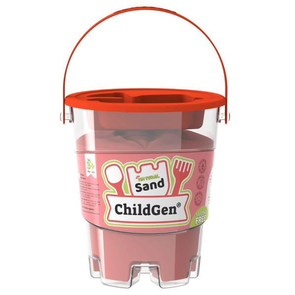 Kinetic Sand, 100% přírodní – Červený 500 g