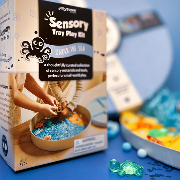 Senzorická sada – Podmořský svět – náplň pro senzorický tác Play Tray