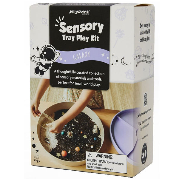 Senzorická sada – Galaxie – náplň pro senzorický tác Play Tray