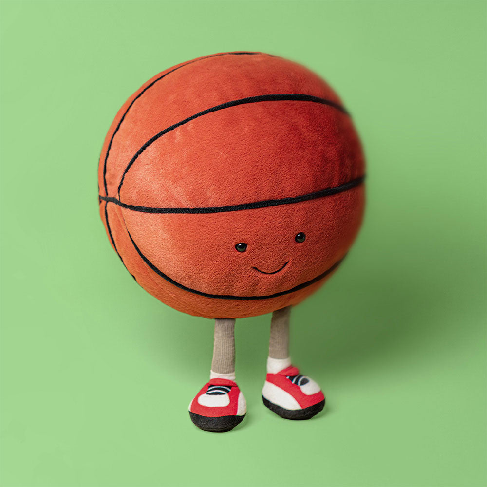 Plyšový basketbalový míč 25 cm