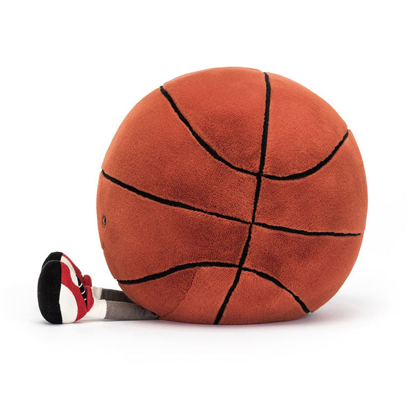 Plyšový basketbalový míč 25 cm