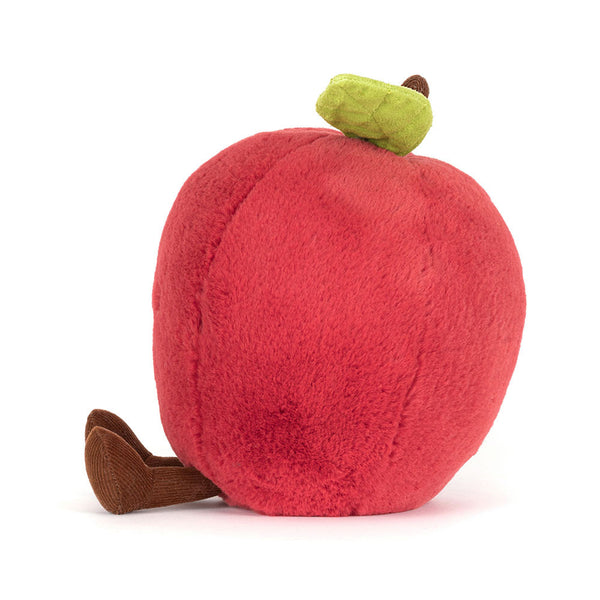 Plyšové veselé jablko 16 cm