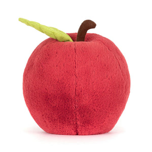 Plyšové veselé jablko 16 cm
