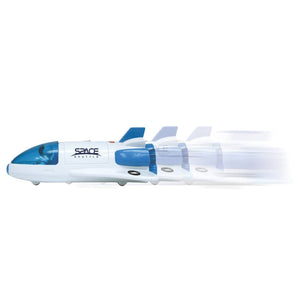 Vesmírná raketa s astronautem