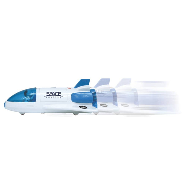Vesmírná raketa s astronautem
