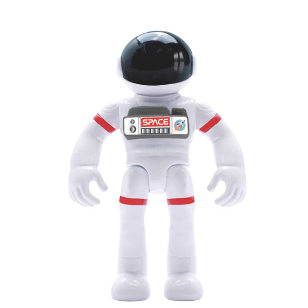 Vesmírná raketa s astronautem