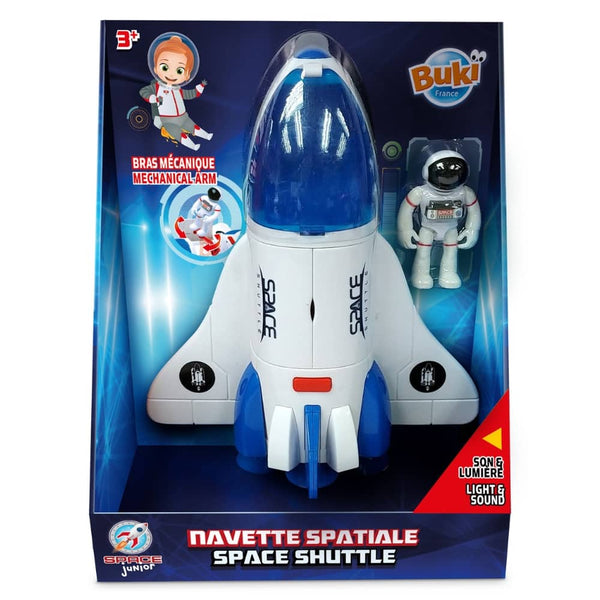 Vesmírná raketa s astronautem