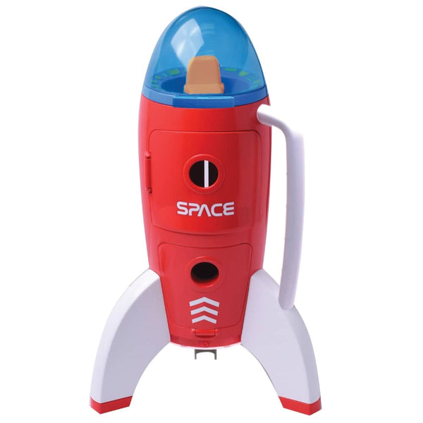 Velká vesmírná raketa s astronauty