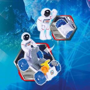 Vesmírné vozidlo s astronautem