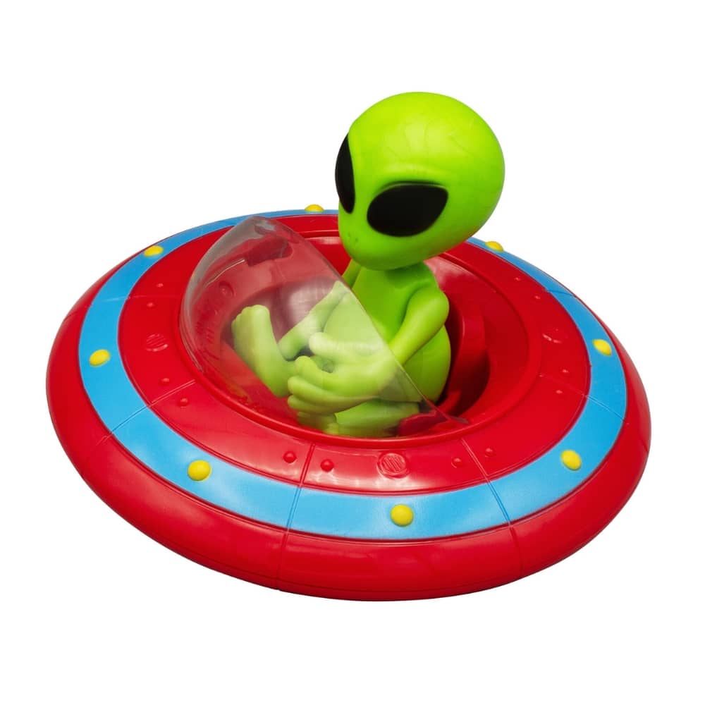 UFO vesmírná loď s mimozemšťanem