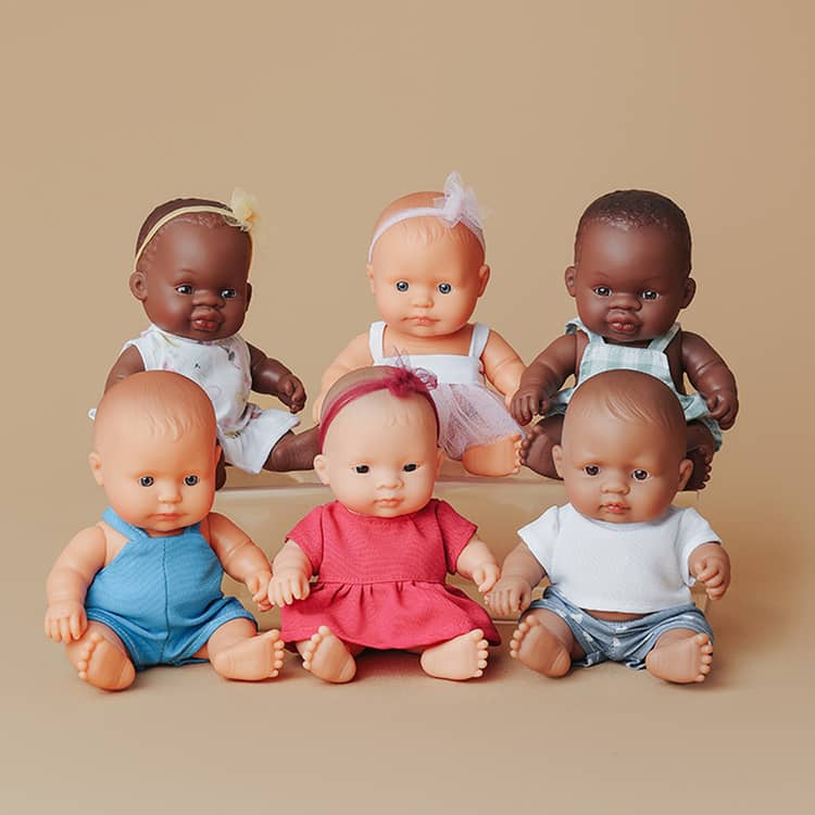 Panenka Baby Doll My Friends & Me – Afričanka 21 cm