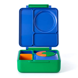 Lunchbox s termoskou OmieBox – Monster Blue