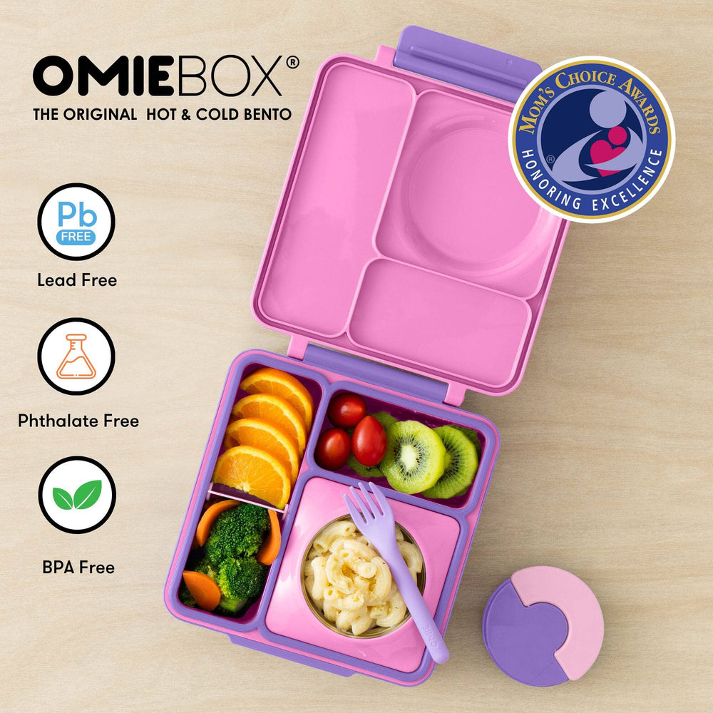 Lunchbox s termoskou OmieBox – Unicorn Pink
