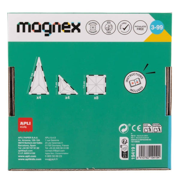 Magnex Magnetické stavebnice – 16 dílků