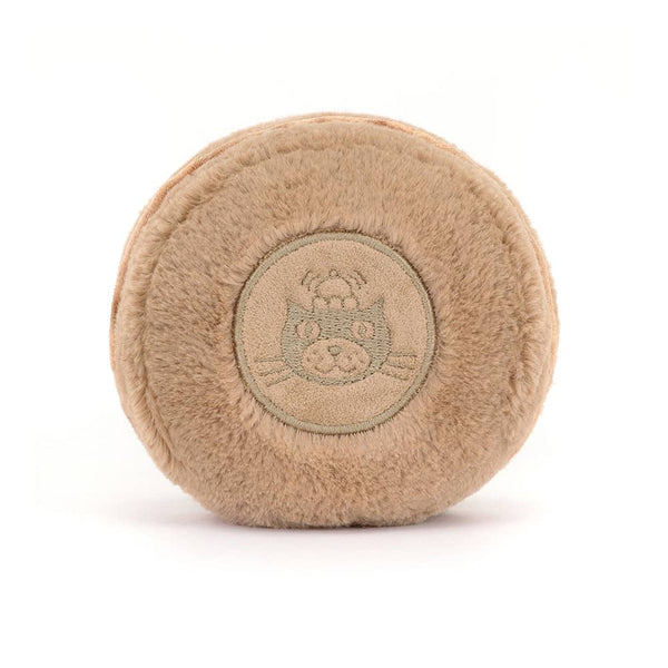 Plyšová čokoládová makronka – Amuseables Mona Macaron (12 cm)
