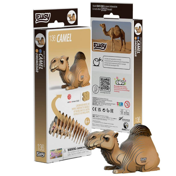 Eko-puzzle 3D – velbloud