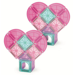 Magnetické kostky – microMAGS Heart to Heart Travel 26 dílků