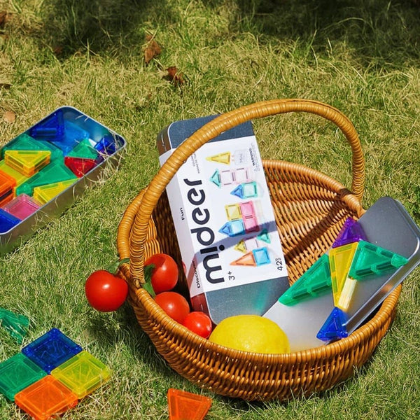 Magnetické kostky – mini sada 42 dílků