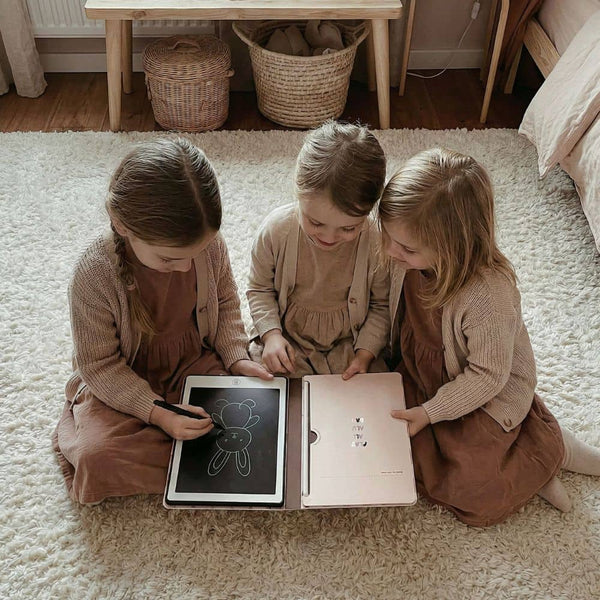 Grafický tablet s pracovními listy pro kreslení KidBook – Králík
