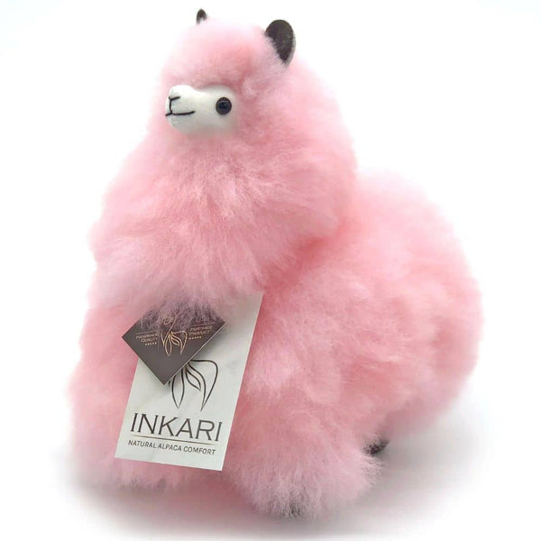 Plyšový maskot Alpaka Rainbows – Cotton Candy 32 cm