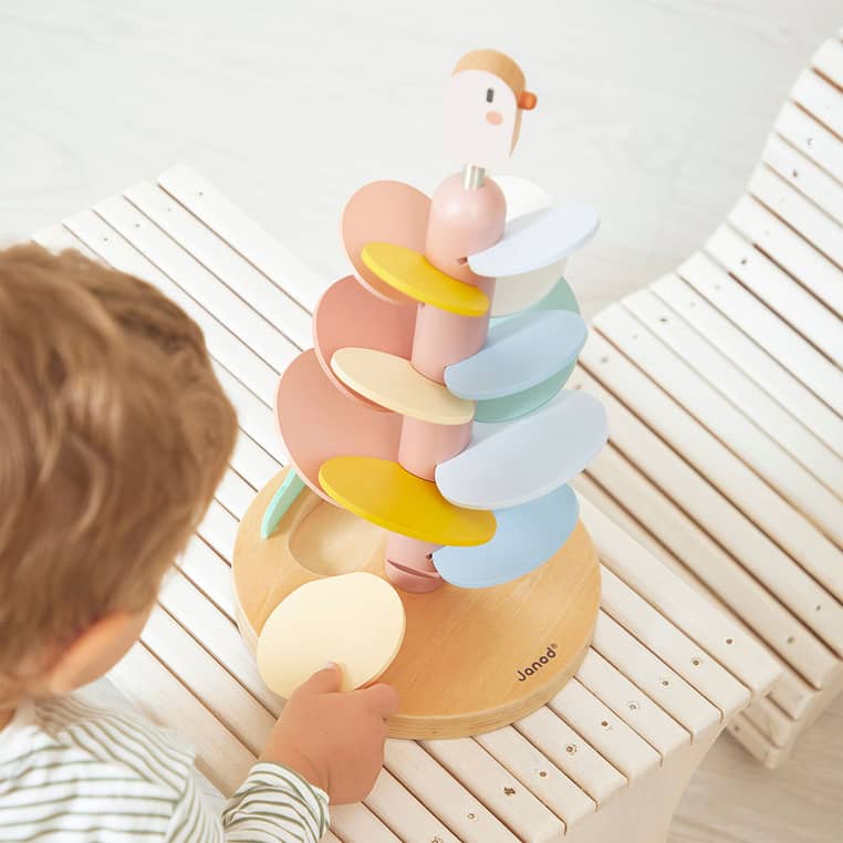 Dřevěná kuličková dráha Ptáček – Sweet Cocoon 3+