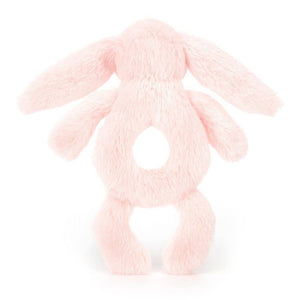 Chrastítko zajíček – Světle růžové 18 cm