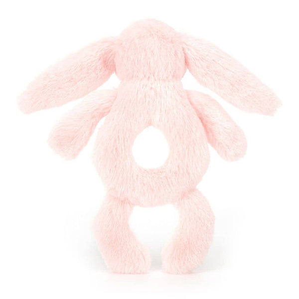 Chrastítko zajíček – Světle růžové 18 cm