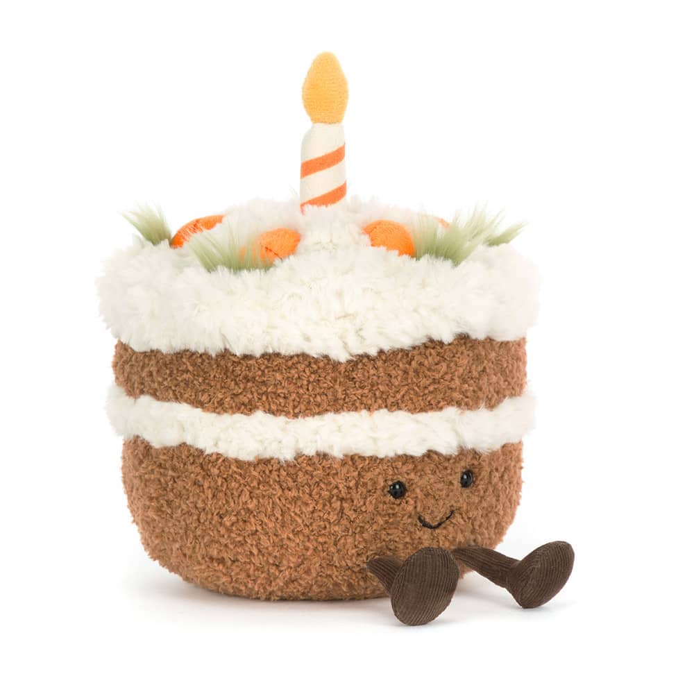 Plyšový mrkvový dort – Amuseables Carrot Cake (15 cm)