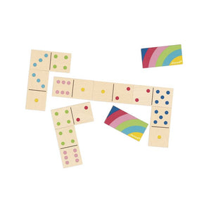 Dřevěná logická hra – Domino 3+