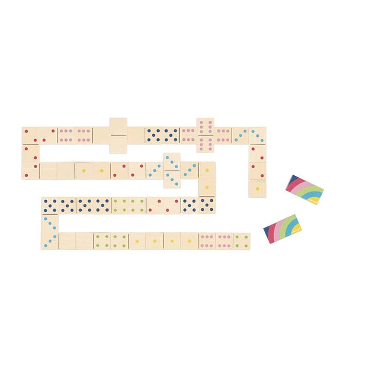 Dřevěná logická hra – Domino 3+