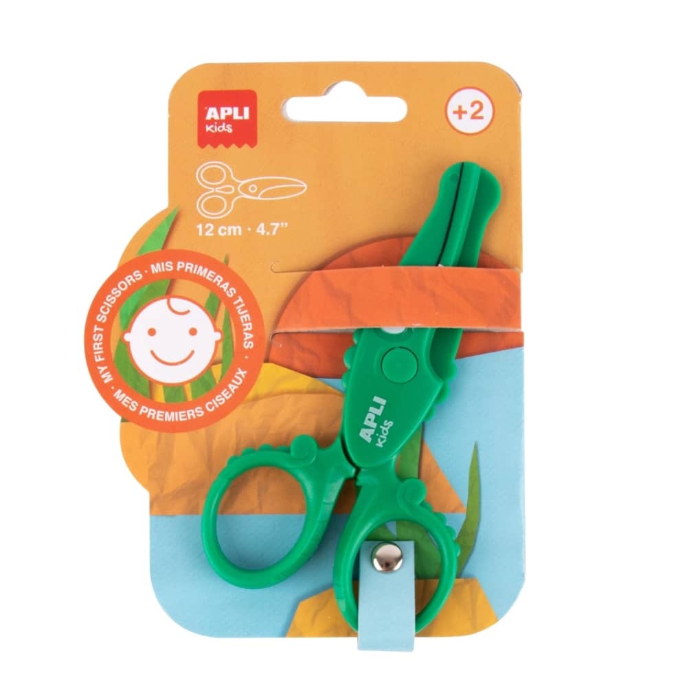 Bezpečné nůžky pro školkáčky 12 cm – Krokodýl