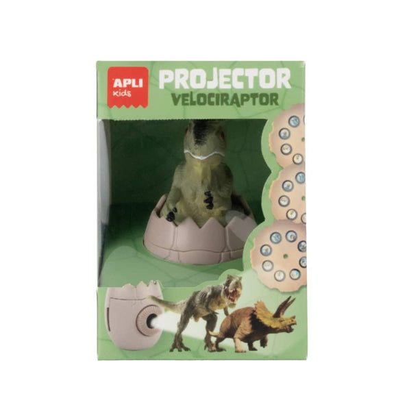Projektor s výměnnými disky – dinosaurus Velociraptor