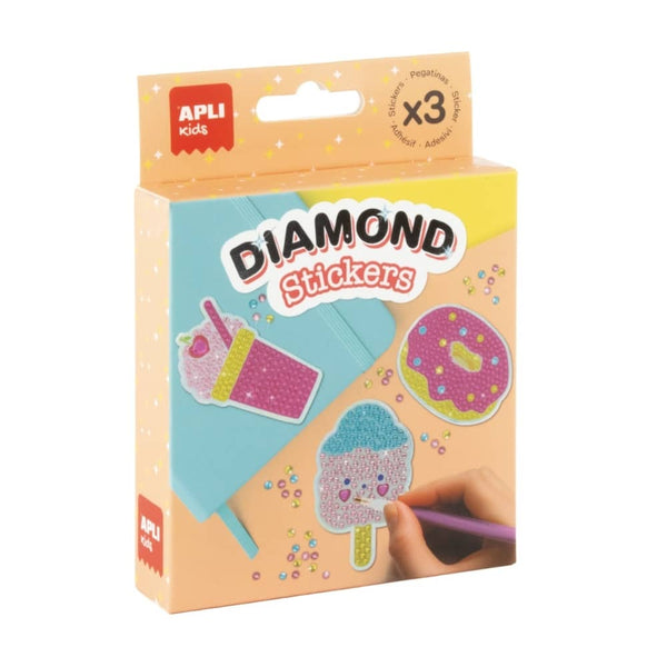 DIY diamantové samolepky – Zmrzlina