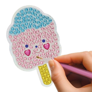 DIY diamantové samolepky – Zmrzlina
