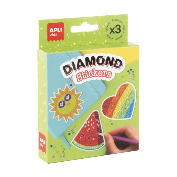 DIY diamantové samolepky – Léto