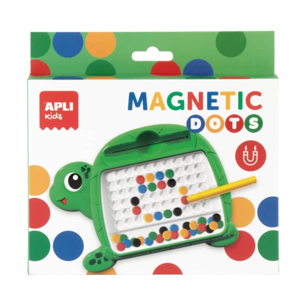 Malá magnetická tabule s tečkami – Želva