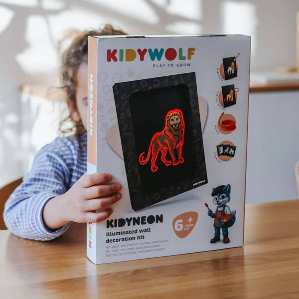 Sada pro výrobu svítící nástěnné dekorace – Kidyneon Zvířata, 3 kusy