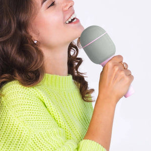 Bezdrátový mikrofon Groovy s vokálními efekty – Růžový