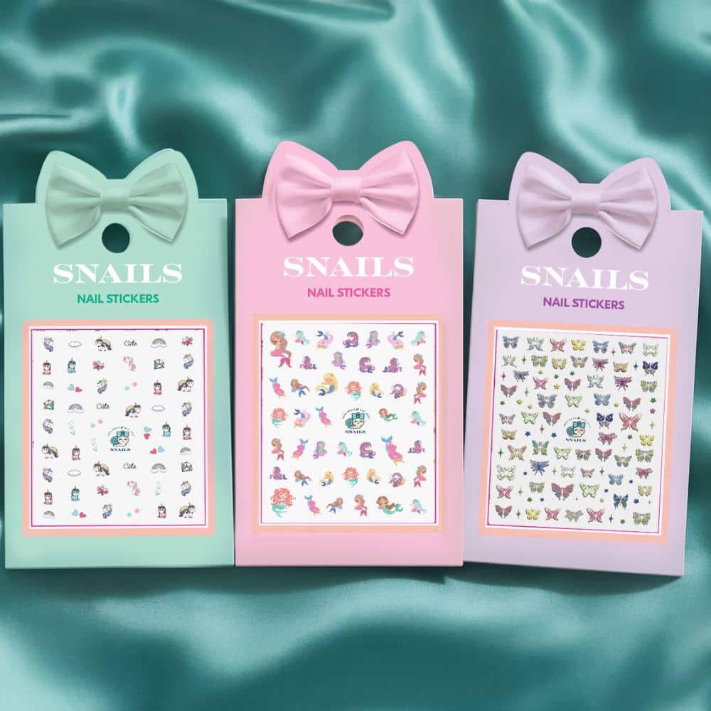 Samolepky na nehty pro děti – Unicorn Queen