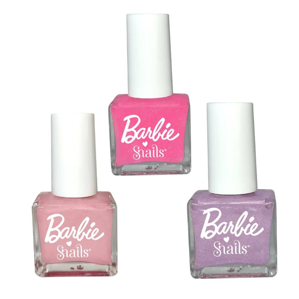 Sada 3 laků na nehty pro děti Barbie – Dreamwork