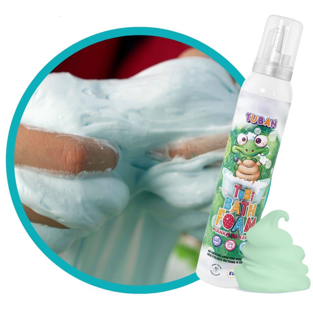 Tubi pěna do koupele – Zelená 200 ml