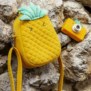 Batoh a taška 2v1 na fotoaparáty – Cheeky Fruit Pinacoolada
