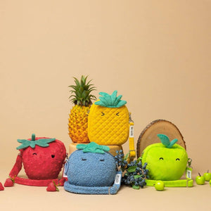 Batoh a taška 2v1 na fotoaparáty – Cheeky Fruit Pina Strawbell