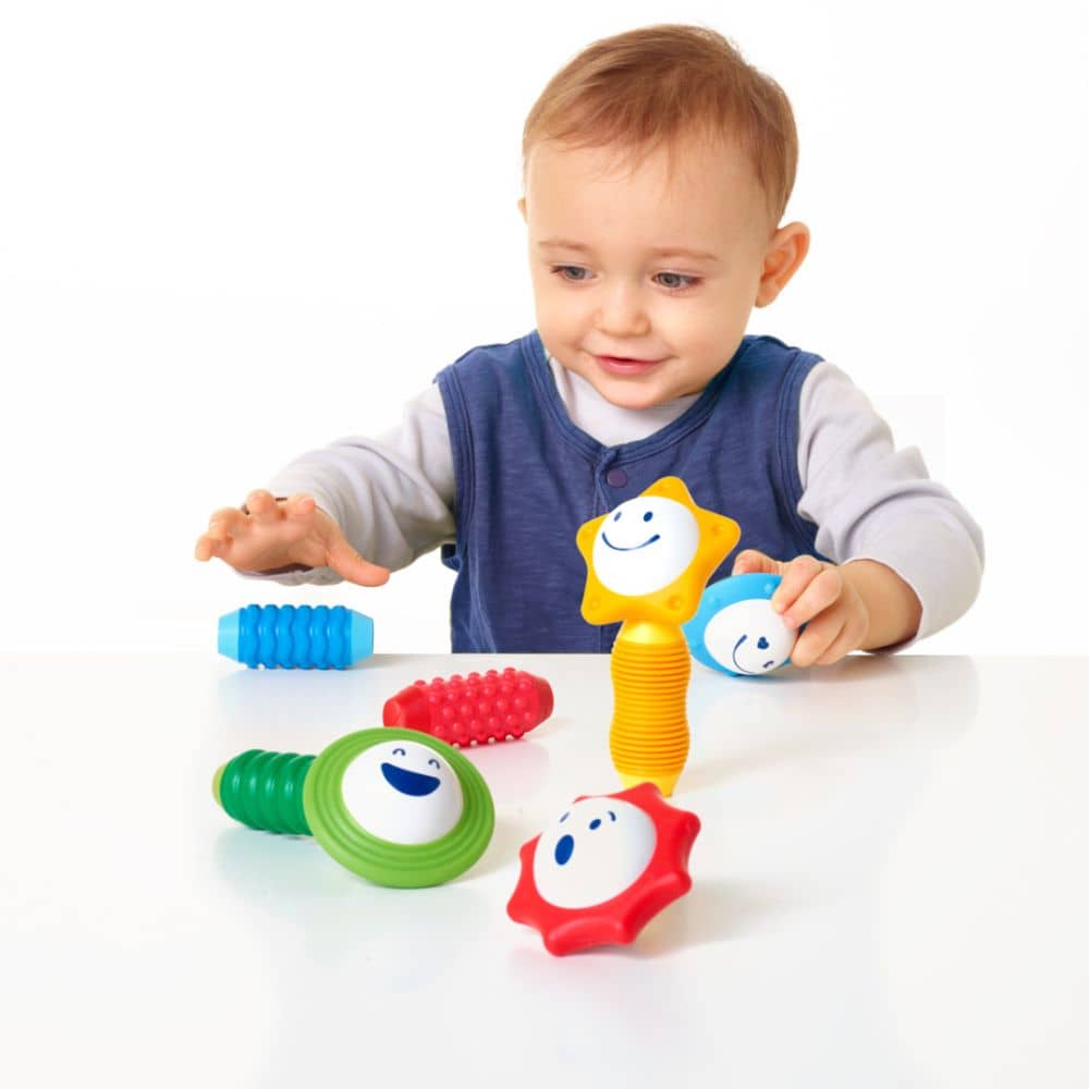 Magnetické kostky Smart Max IUVI Games – My First Sound & Senses