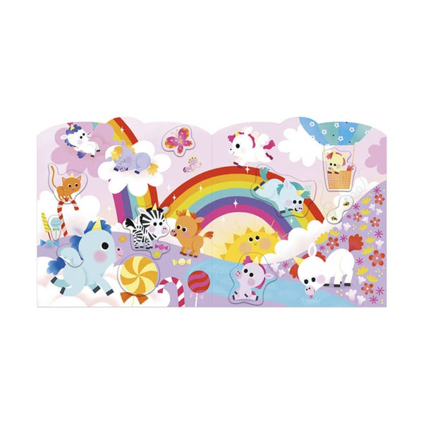 Sticker album se 70 samolepkami – Magické světy
