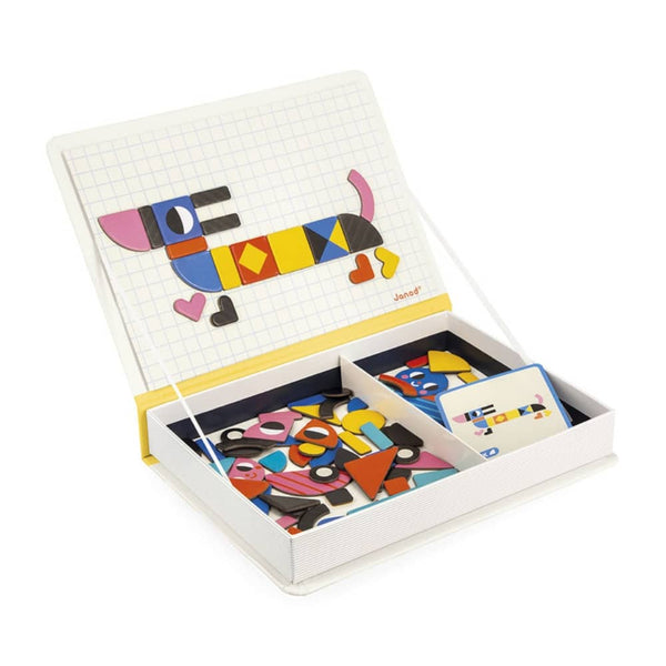 Magnetické puzzle Magnetibook – Tvary