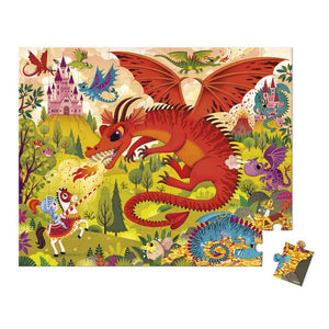 Puzzle v kufříku – Království draků 54 dílků